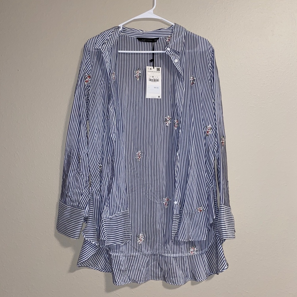 zara blouse